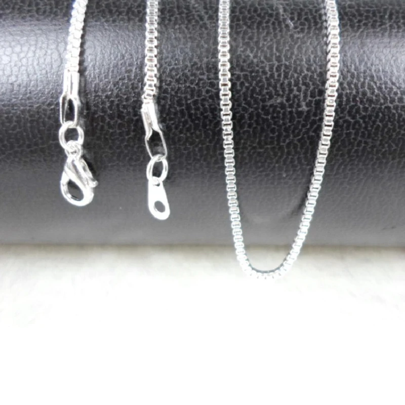 10 pcs/lot Wholesale Basic Silver Color Box Chains Metal Link Thin Chain Necklace Men Women Chokers Jewelry Accessories
10 pcs/lot Wholesale Basic Silver Color Box Chains Metal Link Thin Chain Necklace Men Women Chokers Jewelry Accessories