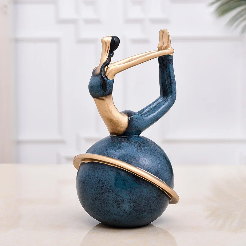 Creative Lovely Girl Yoga Ornaments Desktop Decoration Personality Yoga Resin Statue Small Ornaments Crafts Gifts for Girlfriend
Creative Lovely Girl Yoga Ornaments Desktop Decoration Personality Yoga Resin Statue Small Ornaments Crafts Gifts for Girlfriend
