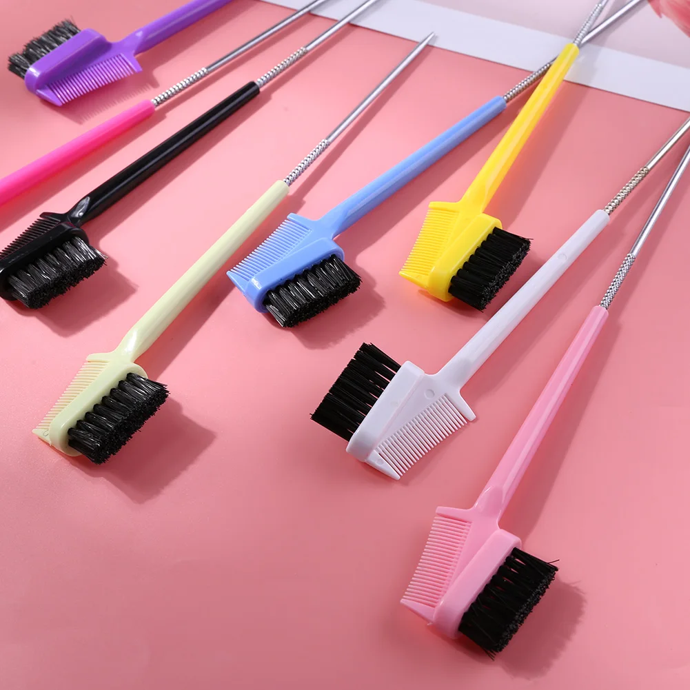 1pc Beauty Double Sided Edge Hair Comb Hair Brushes For Hair Styling Salon Professional Accessories Hair Brush 8 Color
1pc Beauty Double Sided Edge Hair Comb Hair Brushes For Hair Styling Salon Professional Accessories Hair Brush 8 Color