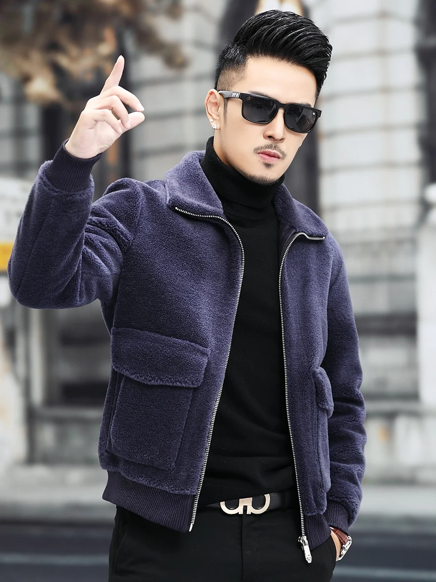 2021 Winter Men Warm Fleece Real Fur Casual Men's Turn Down Collar Jacket Thick Fashionable Male Loose Coats U12
2021 Winter Men Warm Fleece Real Fur Casual Men's Turn Down Collar Jacket Thick Fashionable Male Loose Coats U12
