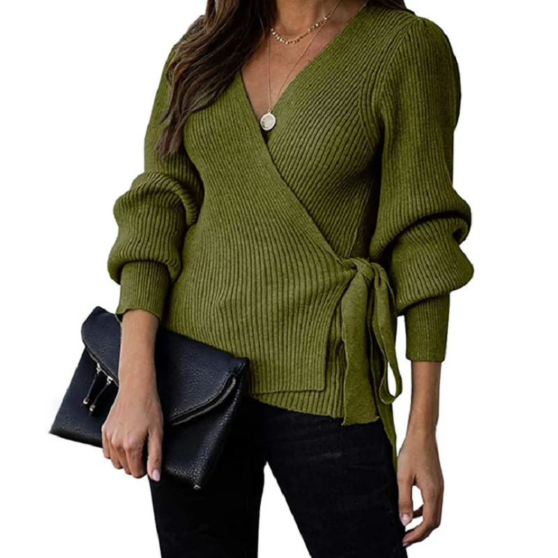 2020 Out New V Neck Long Sleeve Knitted Sweater Women Pullover Autumn Winter Women Bind Sweater Fashion Streetwear Jumper
2020 Out New V Neck Long Sleeve Knitted Sweater Women Pullover Autumn Winter Women Bind Sweater Fashion Streetwear Jumper