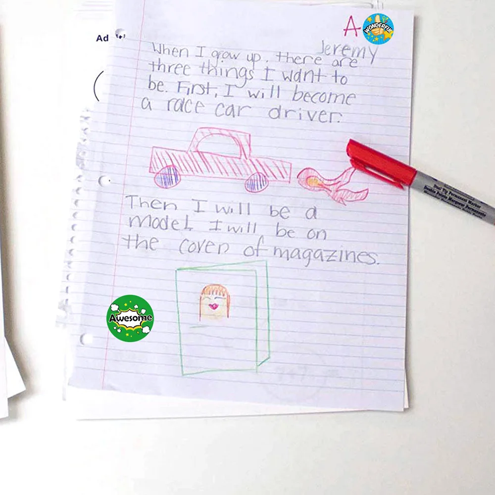 500pcs/roll Reward Sticker For Kids Cute Thumbs Up Pattern 4/8 Style Designs Child Sticker School Teacher Supplies
500pcs/roll Reward Sticker For Kids Cute Thumbs Up Pattern 4/8 Style Designs Child Sticker School Teacher Supplies