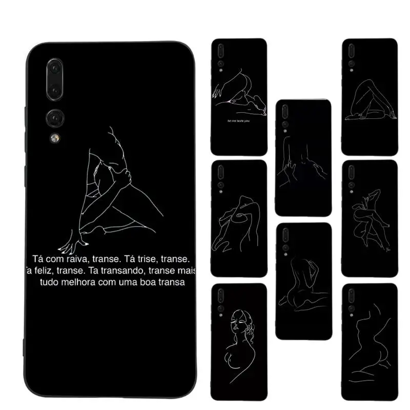 Funny Abstract Sexy Art Lines Fashion Phone Case Soft Silicone Case For Huaweip30lite p30 20pro p40lite P30 Capa
Funny Abstract Sexy Art Lines Fashion Phone Case Soft Silicone Case For Huaweip30lite p30 20pro p40lite P30 Capa