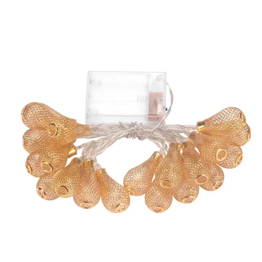 20 LED Light String Hollow Mesh Lantern Battery Operated Copper Wire Christmas Decor Fairy Light for Home Wedding Party
20 LED Light String Hollow Mesh Lantern Battery Operated Copper Wire Christmas Decor Fairy Light for Home Wedding Party