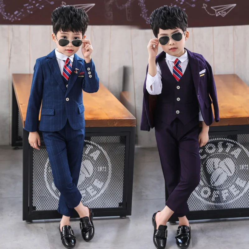 Dollplus New Formal Kids Boys Suits Baby Boy Clothes Suit for Wedding Tuxedo Teenage Party Clothing 3 Pcs/set Plaid Children Set
Dollplus New Formal Kids Boys Suits Baby Boy Clothes Suit for Wedding Tuxedo Teenage Party Clothing 3 Pcs/set Plaid Children Set