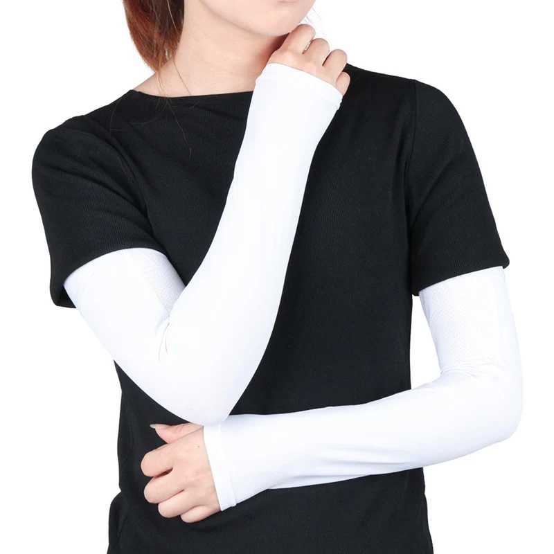 Ice Silk Running Arm Sleeves Basketball Cycling Arm Warmer Summer Running Fitness Hand Elbow UV Protection Breathable Sunshade
Ice Silk Running Arm Sleeves Basketball Cycling Arm Warmer Summer Running Fitness Hand Elbow UV Protection Breathable Sunshade