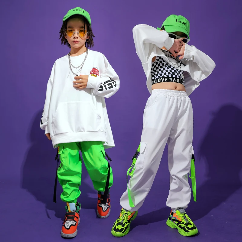 Loose Hip Hop Dance Costumes Kids Printing Jazz Stage Rave Outfit Long Sleeve Street Dance Practice Performance Clothing DC3101 
Loose Hip Hop Dance Costumes Kids Printing Jazz Stage Rave Outfit Long Sleeve Street Dance Practice Performance Clothing DC3101