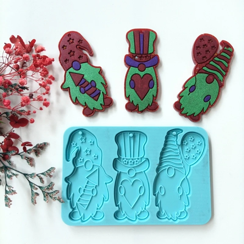 Gnome Keychain Epoxy Resin Mold Jewelry Pendants Silicone Mould DIY Crafts Tool M2EA
Gnome Keychain Epoxy Resin Mold Jewelry Pendants Silicone Mould DIY Crafts Tool M2EA
