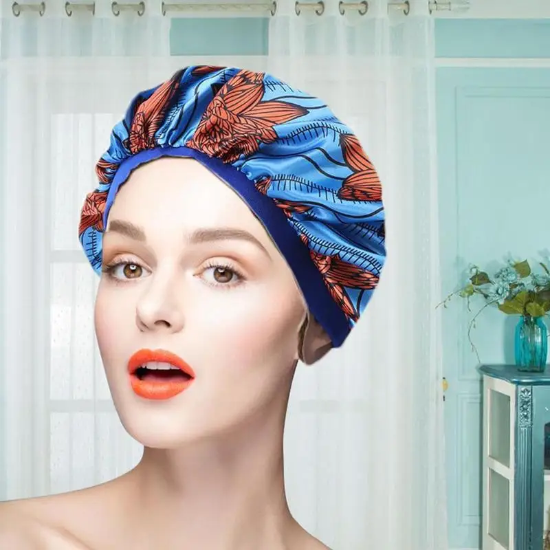 Casual Women Turban Polyester African Pattern Peacock Sleep Satin 9 Cap Print Wear Round Night Head Color V3D2
Casual Women Turban Polyester African Pattern Peacock Sleep Satin 9 Cap Print Wear Round Night Head Color V3D2
