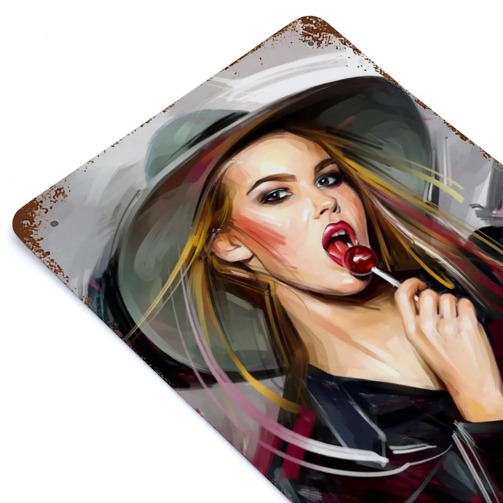 Lollipop Printed Retro Metal Poster Decor Home Wall Decoration Tin Sign Plaque
Lollipop Printed Retro Metal Poster Decor Home Wall Decoration Tin Sign Plaque