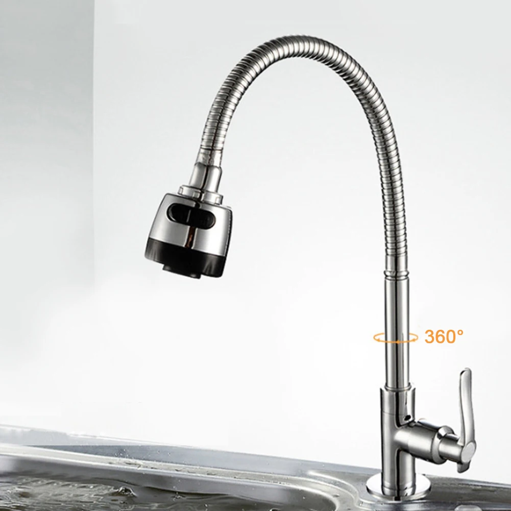 Stylish G1/2in Universal Bendable Home Kitchen Single Cold Water Tap Kitchen Sink Water Faucet
Stylish G1/2in Universal Bendable Home Kitchen Single Cold Water Tap Kitchen Sink Water Faucet