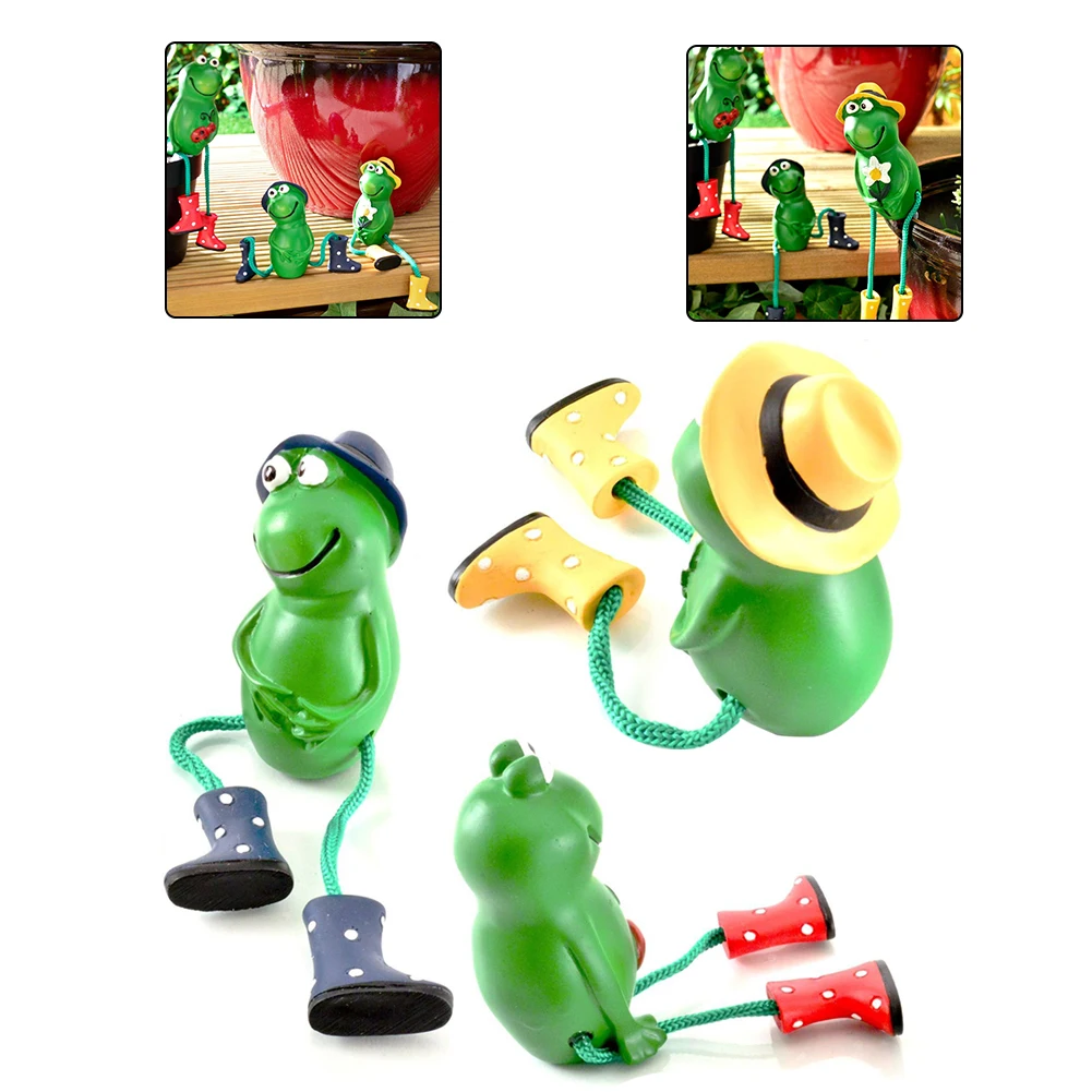 3PCS Creative Frog Ornament Kit Resin Sitting Sculpture Art Bonsai Decorative Hang Frog Decor For Home Garden Decor Ornament
3PCS Creative Frog Ornament Kit Resin Sitting Sculpture Art Bonsai Decorative Hang Frog Decor For Home Garden Decor Ornament