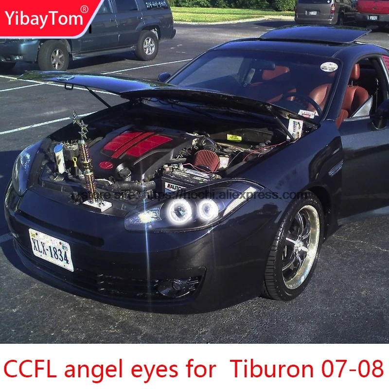 YibayTom Excellent CCFL Angel Eyes Kit Ultra Bright Headlight Illumination For Hyundai Tiburon 2007 2008
YibayTom Excellent CCFL Angel Eyes Kit Ultra Bright Headlight Illumination For Hyundai Tiburon 2007 2008
