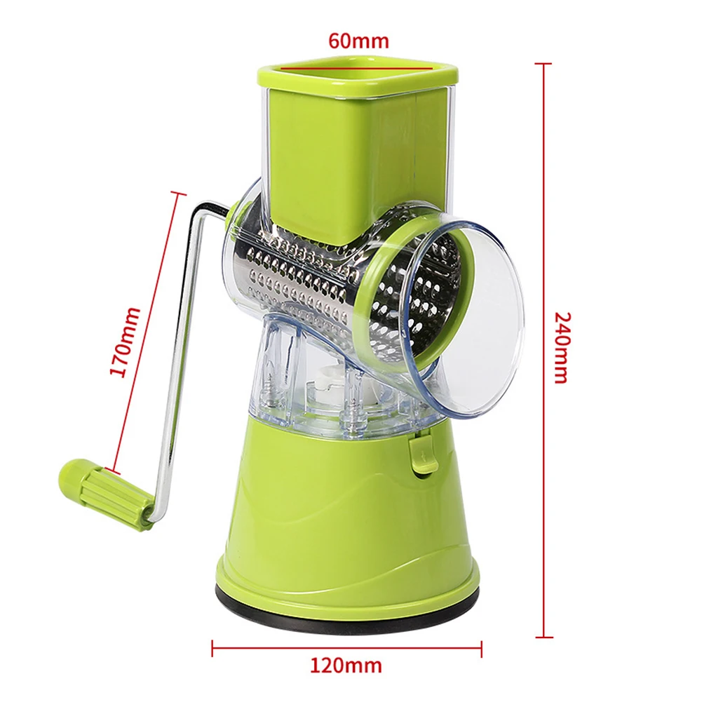Kitchen Manual Vegetable Fruits Tools Cutter Slicer Carrot Potato multi function rotary grater slicer in Graters Chopper Gadgets
Kitchen Manual Vegetable Fruits Tools Cutter Slicer Carrot Potato multi function rotary grater slicer in Graters Chopper Gadgets