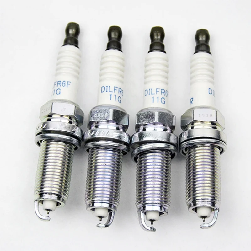 

4pcs/Lot 12290-RBJ-003 DILFR6F11G Dual Iridium Spark Plug Fit For Honda Insight 1.3L Hybrid Civic IX 1.5L 12290RBJ003