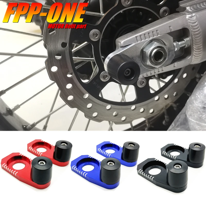 For KLX250 S SF D-tracker X 2008-2020 Motorcycle Accessories Rear Axle Blocks Chain Adjuster Floor Protection
For KLX250 S SF D-tracker X 2008-2020 Motorcycle Accessories Rear Axle Blocks Chain Adjuster Floor Protection