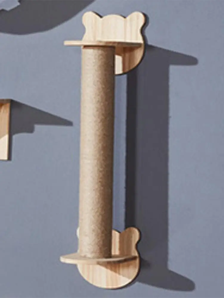 65cm Pet Toy Wall-mounted Cat Scratching Column Cat Scratching Post Solid Wooden Wall-Mounted Cat Toy Pet Training Toy
65cm Pet Toy Wall-mounted Cat Scratching Column Cat Scratching Post Solid Wooden Wall-Mounted Cat Toy Pet Training Toy
