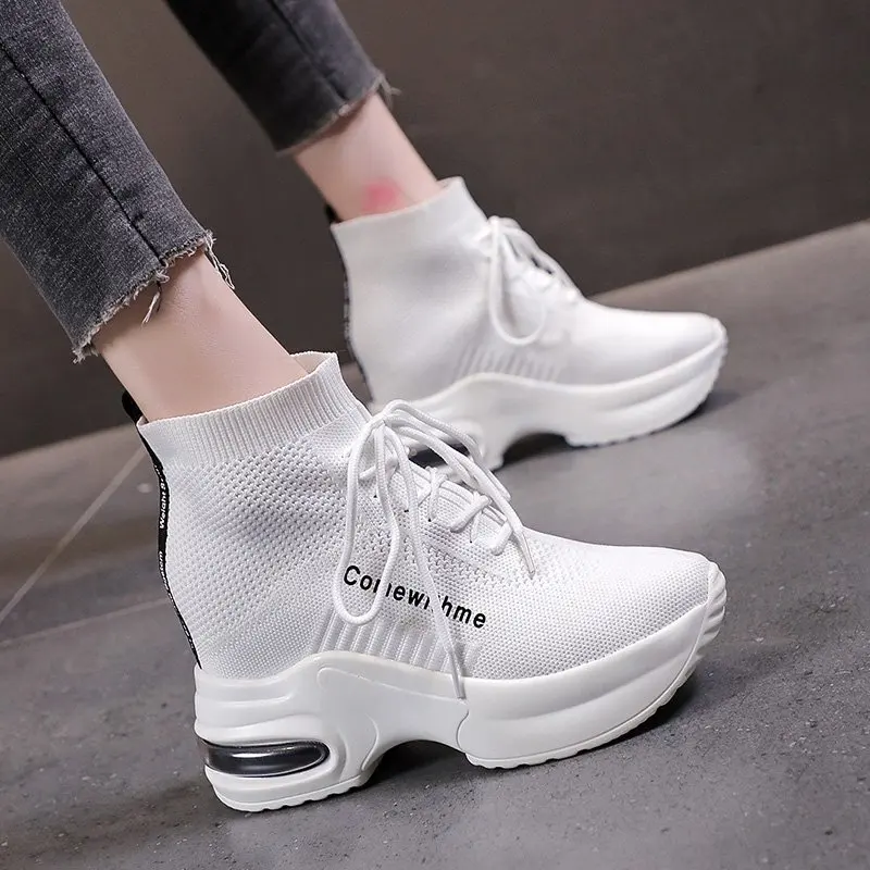 white black shoes Women Chunky Sneakers 2021 Fashion Platform Sneakers Ladies Brand Wedges Casual Shoes For Woman mesh shoes
white black shoes Women Chunky Sneakers 2021 Fashion Platform Sneakers Ladies Brand Wedges Casual Shoes For Woman mesh shoes