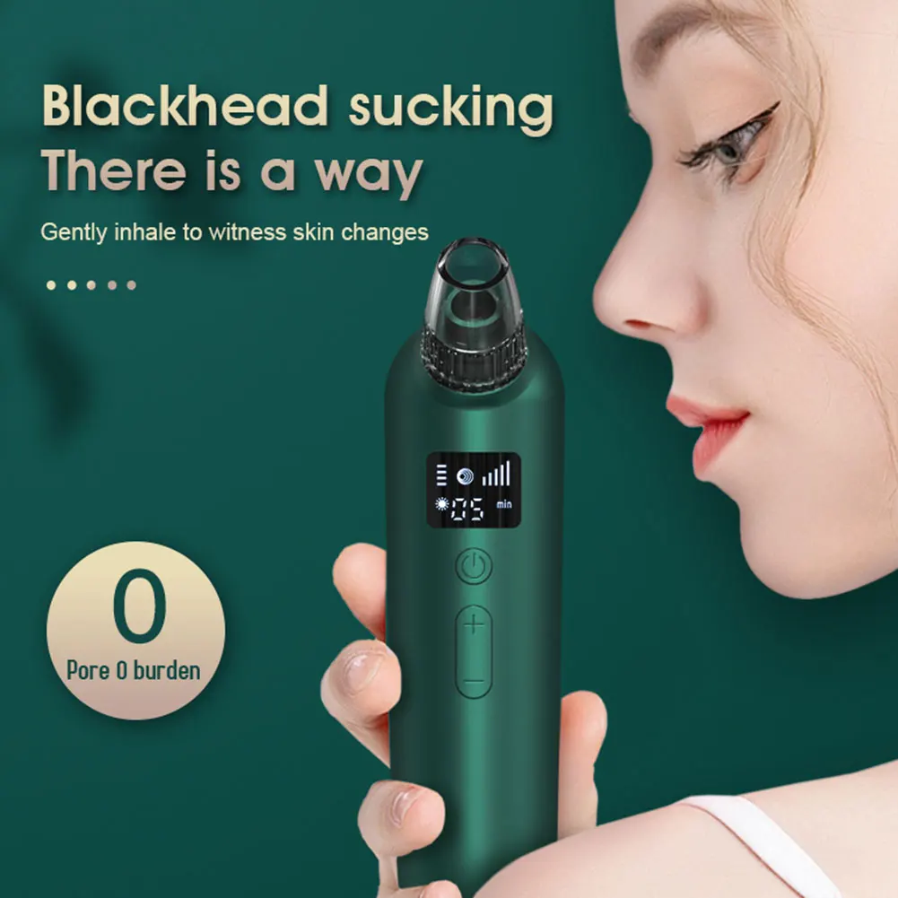 Electric Blackhead Remover Blackhead Cleaner Machine Nose Acne Pimple Spot Cleaner Sucking Meter Acne Removing Tool For Face
Electric Blackhead Remover Blackhead Cleaner Machine Nose Acne Pimple Spot Cleaner Sucking Meter Acne Removing Tool For Face