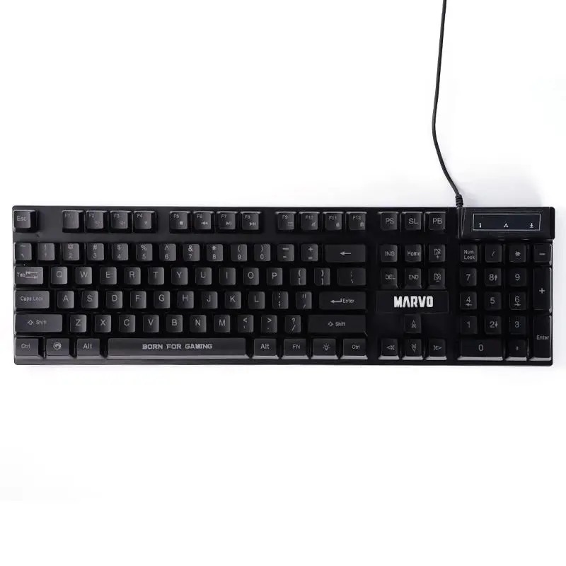 MARVO CM409 4-в-1 усовершенствованная игровая комбинированная клавиатура