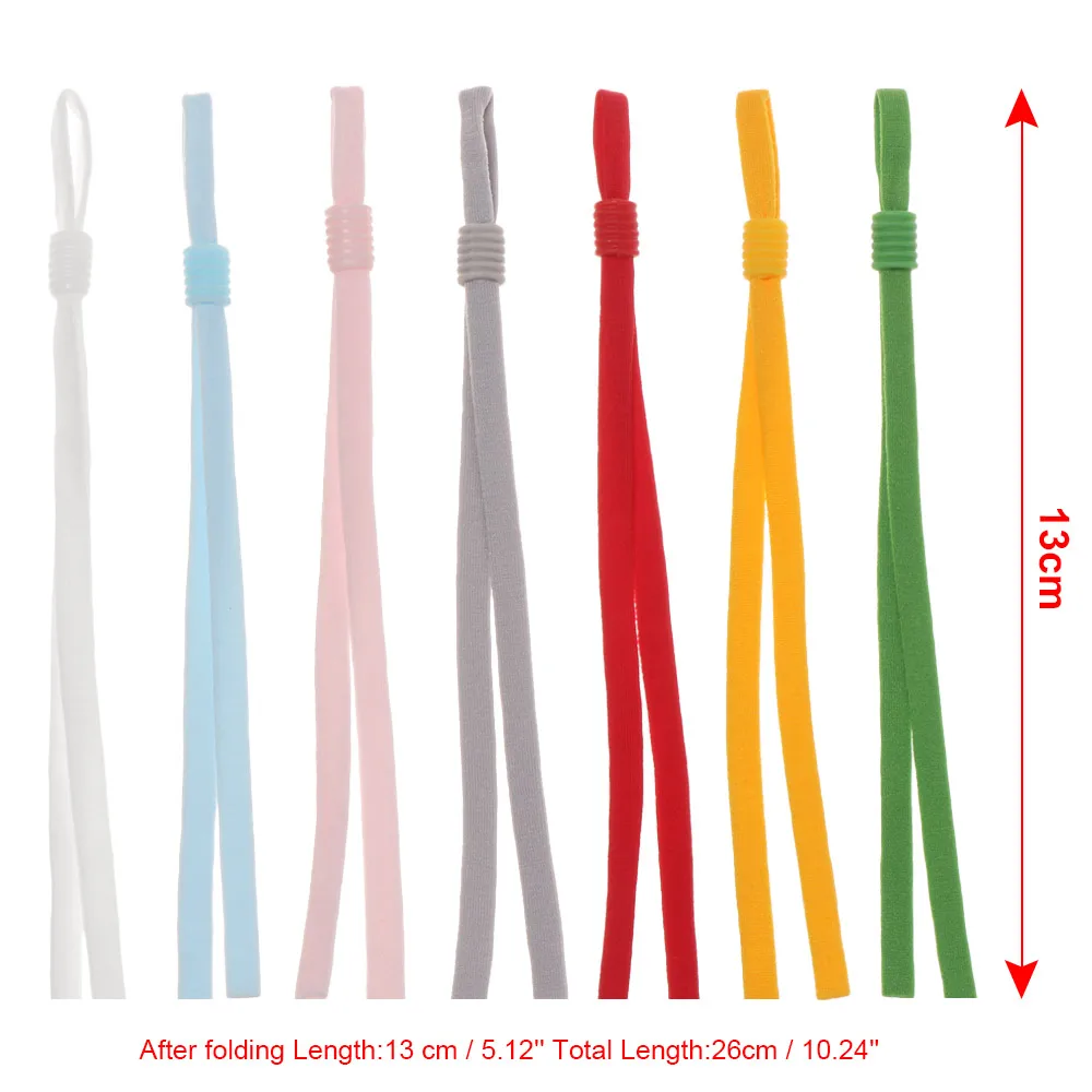 50Pcs High Quality Elastic Mask Buckle Band Cord Adjustable Sewing Stretch Ropes DIY Mouth Scarf Fixing Rope String Outdoor Tool
50Pcs High Quality Elastic Mask Buckle Band Cord Adjustable Sewing Stretch Ropes DIY Mouth Scarf Fixing Rope String Outdoor Tool