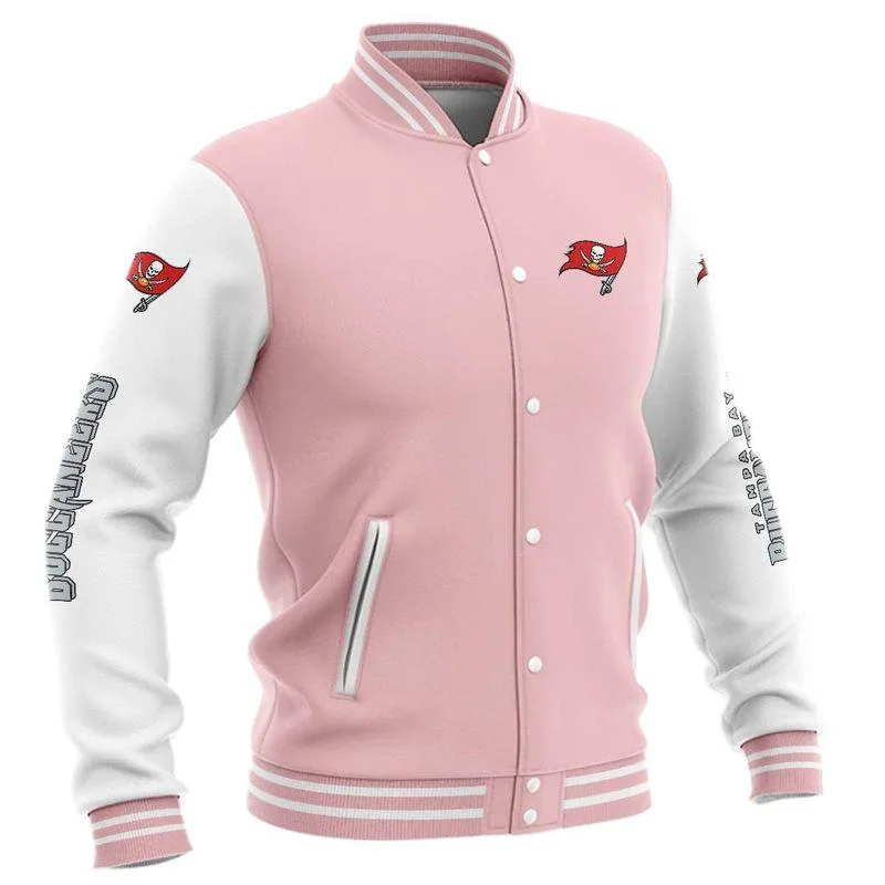 American Size Men'S Baseball Jacket Sports Outdoor Coat Buccaneers Blue Casual White Sleeve Pilot Buckle Jersey
American Size Men'S Baseball Jacket Sports Outdoor Coat Buccaneers Blue Casual White Sleeve Pilot Buckle Jersey