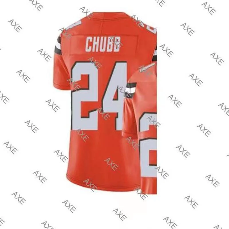 Вышитые буквы, Джерси для американского футбола, Кливленд, 24 Ник, чубб, белая, 1946, коричневая, оранжевая Мужская Джерси для игрока 
Вышитые буквы, Джерси для американского футбола, Кливленд, 24 Ник, чубб, белая, 1946, коричневая, оранжевая Мужская Джерси для игрока