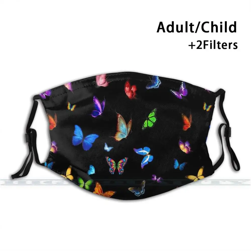 Butterflies Show Fashion Print Reusable Funny Pm2.5 Filter Mouth Face Mask Insect Flies Nature Silhouette Black
Butterflies Show Fashion Print Reusable Funny Pm2.5 Filter Mouth Face Mask Insect Flies Nature Silhouette Black