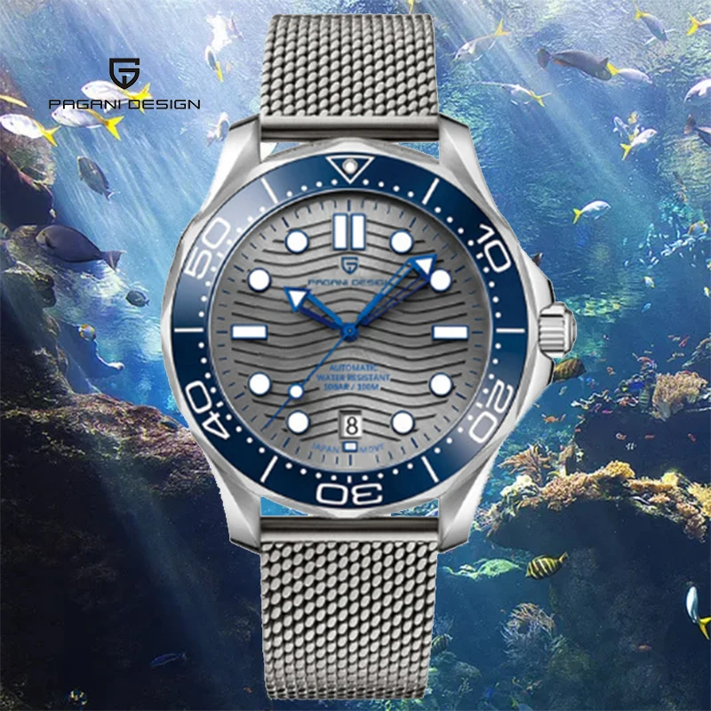 2022 PAGANI DESIGN New Product Mechanical Automatic Watch NH35A Movement Men's Watch Automatic Winding Waterproof Watch Sapphire
2022 PAGANI DESIGN New Product Mechanical Automatic Watch NH35A Movement Men's Watch Automatic Winding Waterproof Watch Sapphire