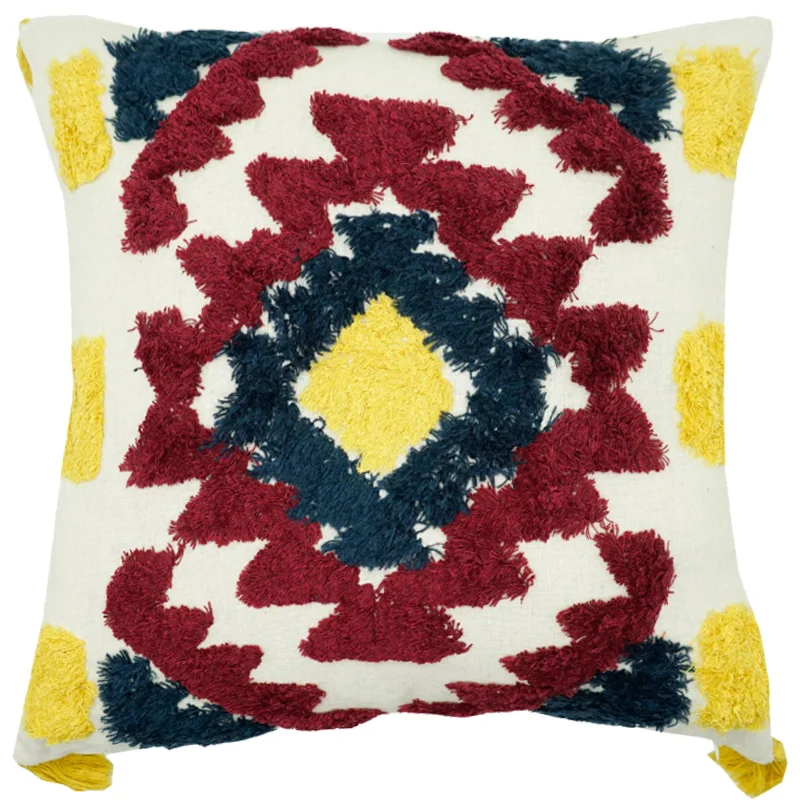 Наволочки для подушки с геометрической вышивкой, 18x18 дюймов, Boho, хлопковые, тканые, с кисточками, домашние наволочки, Dec
Наволочки для подушки с геометрической вышивкой, 18x18 дюймов, Boho, хлопковые, тканые, с кисточками, домашние наволочки, Dec