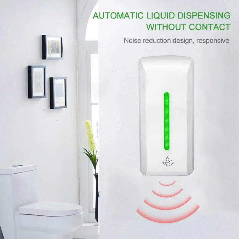 850ML Automatic Sensor Hand Disinfection Machine Touchless Wall-mounted Liquid Hand Cleaner Machine For Kitchen Bathroom
850ML Automatic Sensor Hand Disinfection Machine Touchless Wall-mounted Liquid Hand Cleaner Machine For Kitchen Bathroom