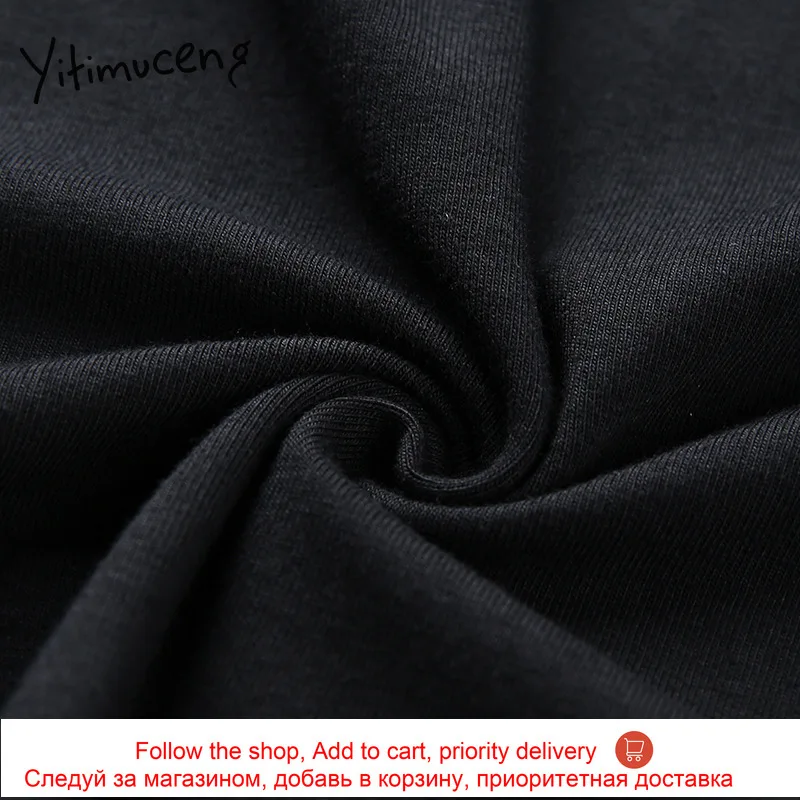 Yitimuceng Short Sleeve Women TShirts White Black Sexy Short Crop Casual Tops 2021 Summer Street Solid O-Neck Tee Ladies Tees
Yitimuceng Short Sleeve Women TShirts White Black Sexy Short Crop Casual Tops 2021 Summer Street Solid O-Neck Tee Ladies Tees