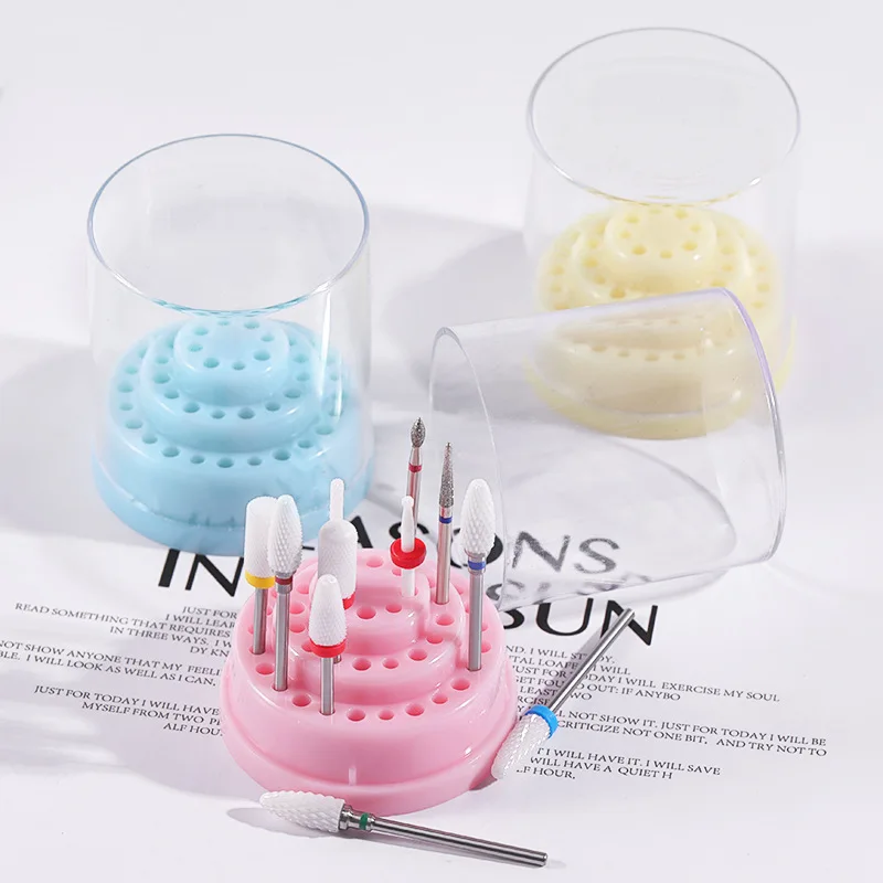 10/20/48 Slot Nail Drill Bits Holder Storage Box Stand for Drill Bits Acrylic Clear Holder Electric Manicure Machine Accessory
10/20/48 Slot Nail Drill Bits Holder Storage Box Stand for Drill Bits Acrylic Clear Holder Electric Manicure Machine Accessory