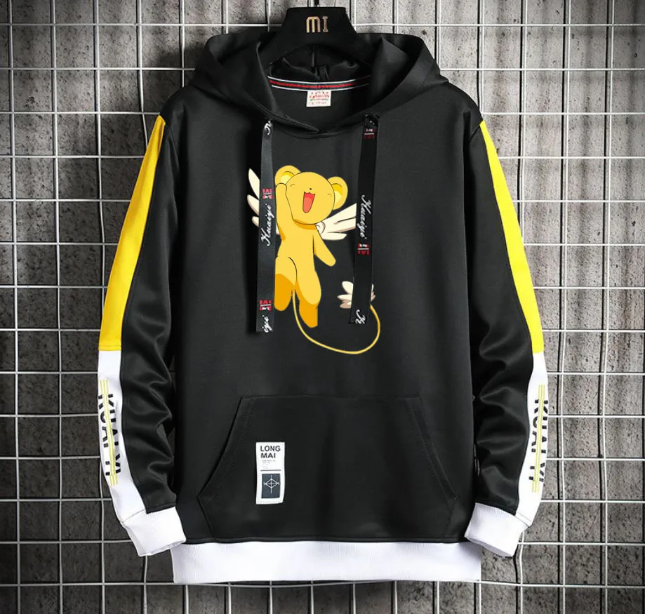 Card Captor Anime Hoodie Men/Women Popular Harajuku Hoodeds Pullover Streetwear Casual Fake Two-Piece jacket coat
Card Captor Anime Hoodie Men/Women Popular Harajuku Hoodeds Pullover Streetwear Casual Fake Two-Piece jacket coat