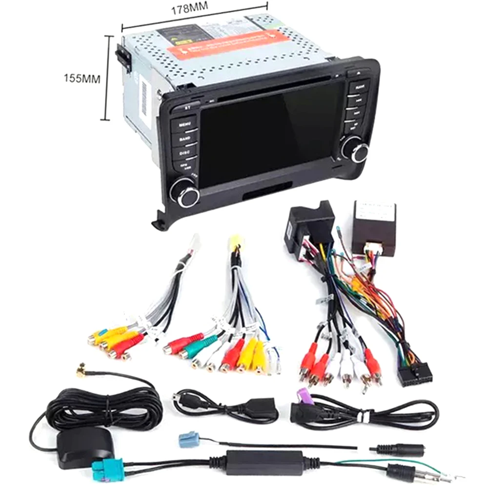 Car Multimedia Player Stereo GPS DVD Radio Navigation Android Screen for Audi TT MK2 8J 2006~2014
Car Multimedia Player Stereo GPS DVD Radio Navigation Android Screen for Audi TT MK2 8J 2006~2014