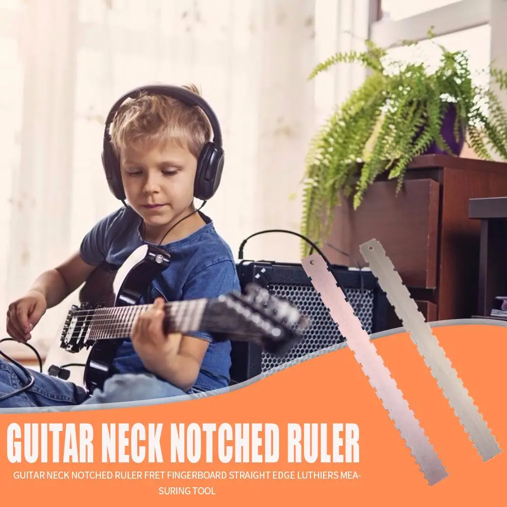 Guitar Neck Notched Ruler Measuring Instruments Straight Neck Notched Gap Fashion Tool Fingerboards Guitars Repair Tool
Guitar Neck Notched Ruler Measuring Instruments Straight Neck Notched Gap Fashion Tool Fingerboards Guitars Repair Tool