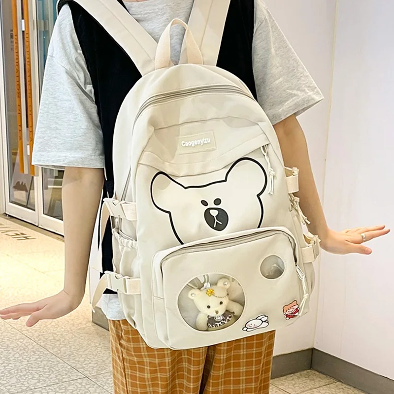 Large capacity kawaii cartoon print backpack women's Cute teenage girl outing travel backpack Teen schoolgirl school bag laptop
Large capacity kawaii cartoon print backpack women's Cute teenage girl outing travel backpack Teen schoolgirl school bag laptop