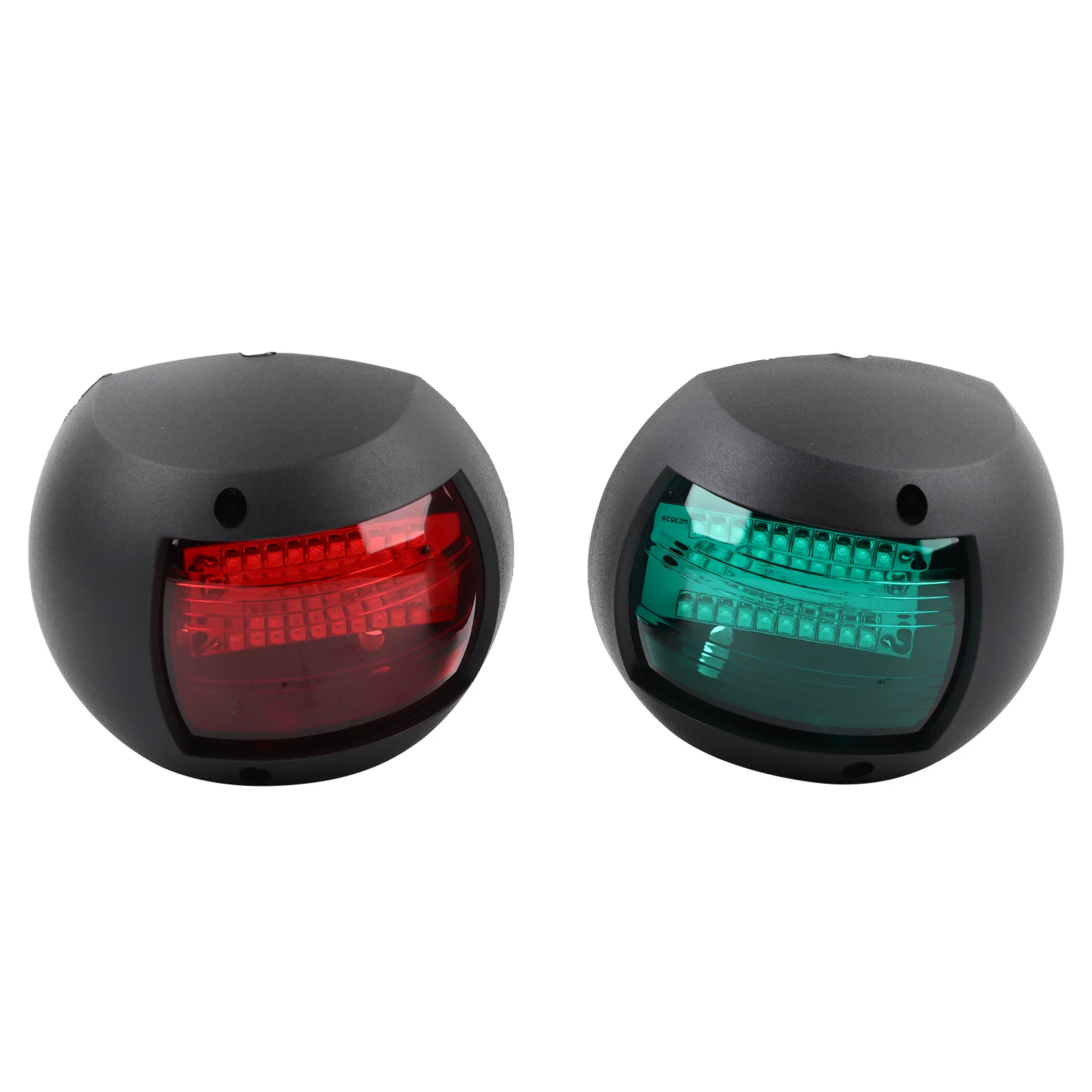 Pair of Signal Lamp Spherical Red Green LED Waterproof Boat Navigation Light DC12V-24V 3WBlack
Pair of Signal Lamp Spherical Red Green LED Waterproof Boat Navigation Light DC12V-24V 3WBlack