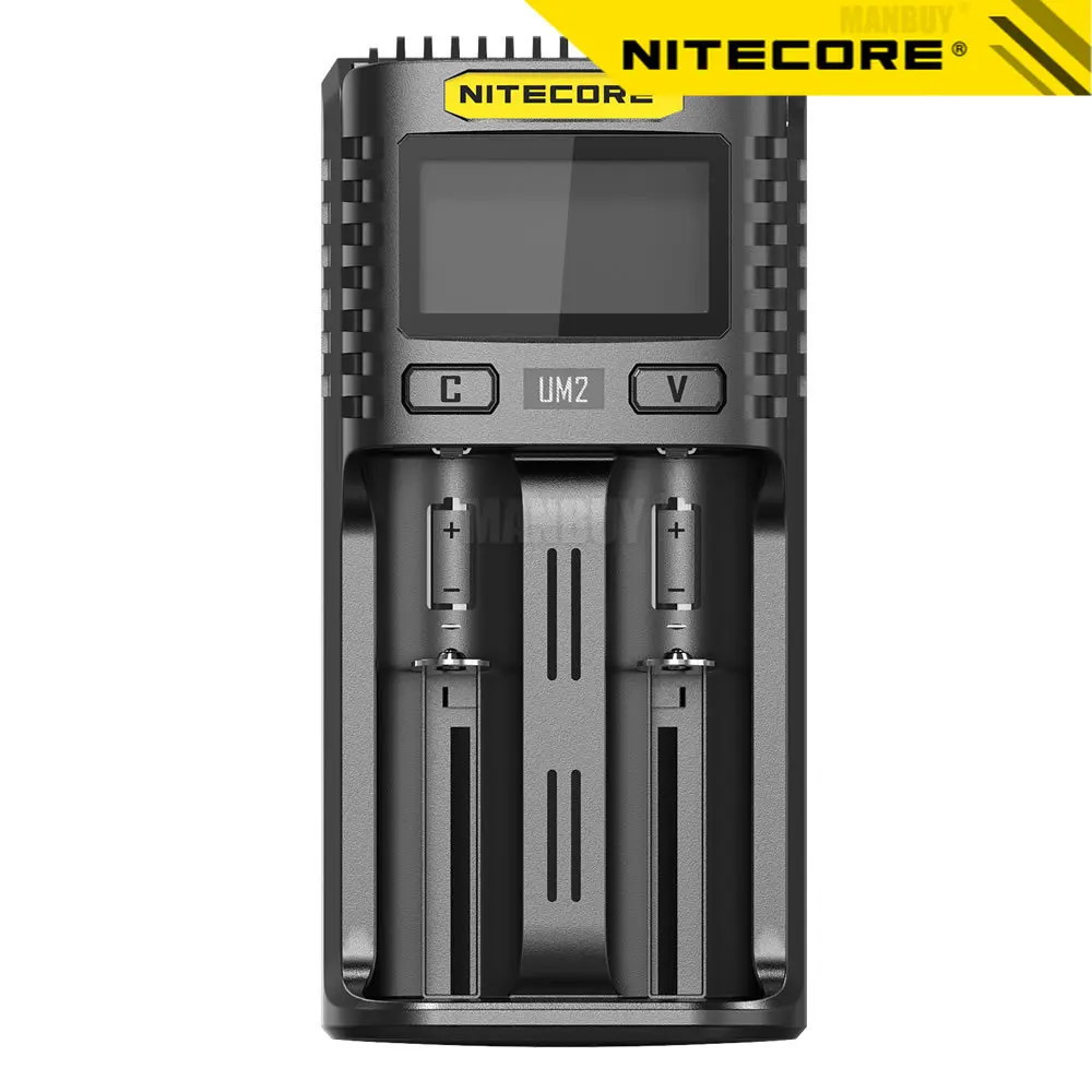 Интеллектуальное зарядное устройство Nitecore UM2 с двумя слотами USB, ЖК-дисплей, литий-ионный аккумулятор IMR, автоматическое Универсальное зарядное устройство 3A, адаптер питания 18650
Интеллектуальное зарядное устройство Nitecore UM2 с двумя слотами USB, ЖК-дисплей, литий-ионный аккумулятор IMR, автоматическое Универсальное зарядное устройство 3A, адаптер питания 18650