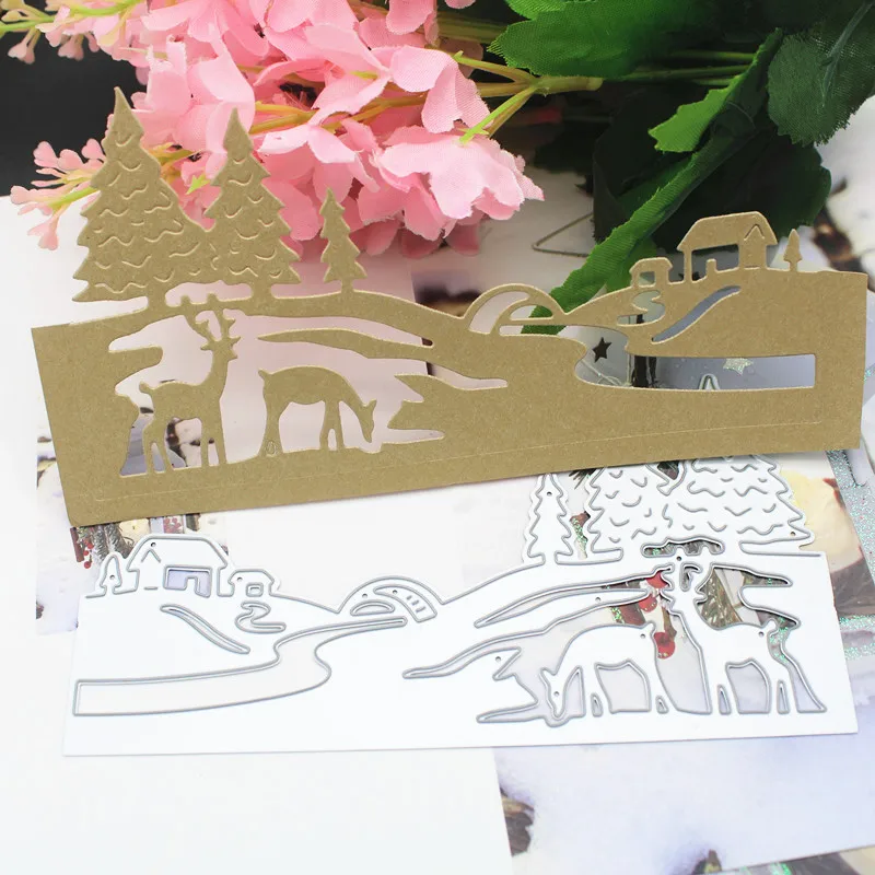 Metal Cutting Die Of Snowfield Scrapbooking Mold Paper DIY Card Postcard Handmade Craft Stencil Album Handcraft Embossing Moulds
Metal Cutting Die Of Snowfield Scrapbooking Mold Paper DIY Card Postcard Handmade Craft Stencil Album Handcraft Embossing Moulds