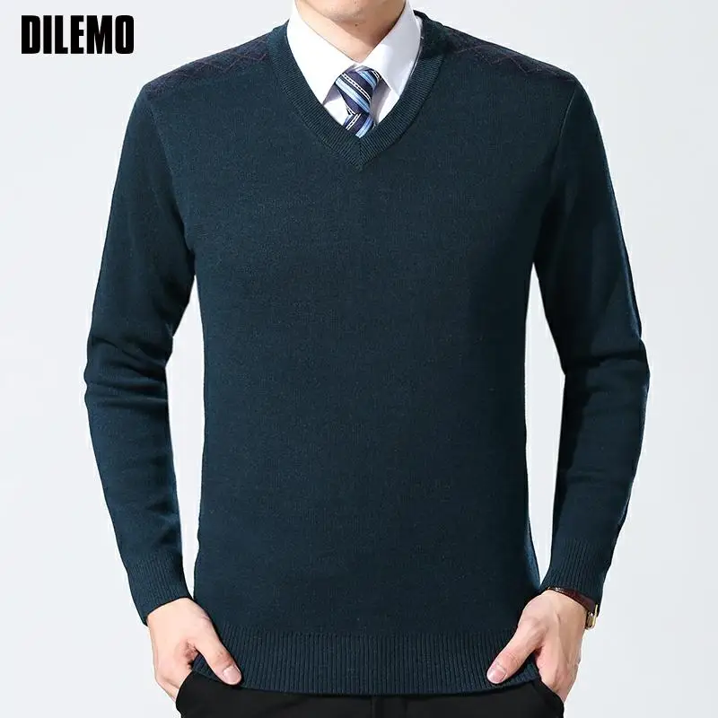 New Fashion Brand Loose Fit Knit Pullover Patchwork Sweater Casual V Neck Jumper Men Quality Autum Winter Men Clothes
New Fashion Brand Loose Fit Knit Pullover Patchwork Sweater Casual V Neck Jumper Men Quality Autum Winter Men Clothes
