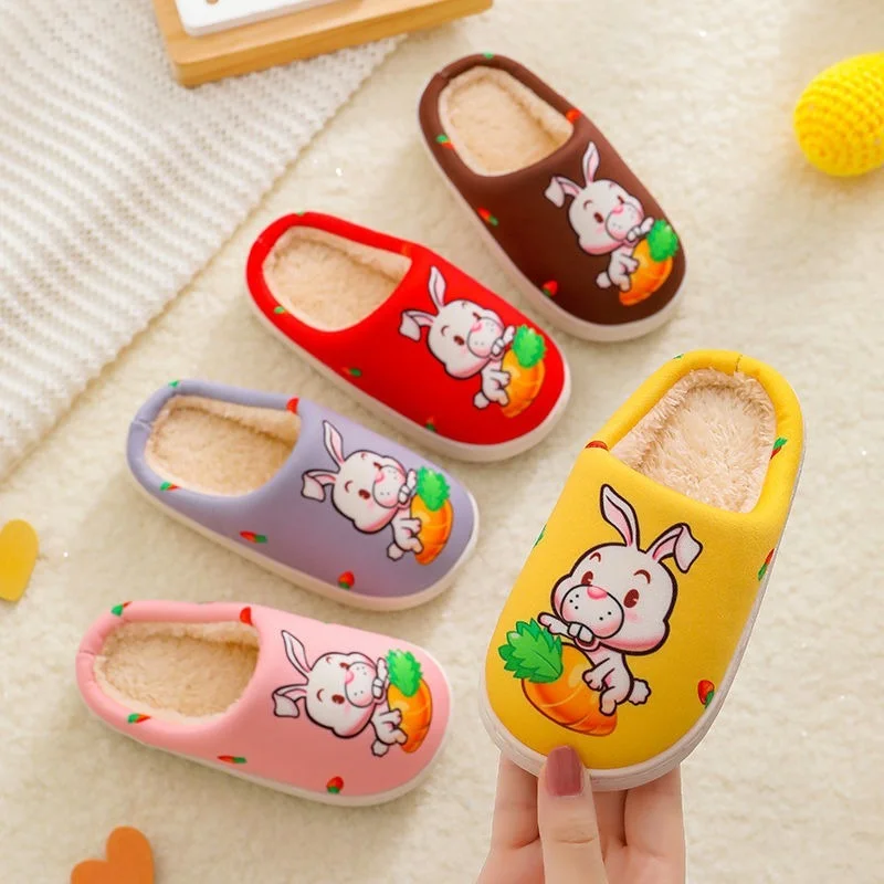 Autumn and Winter Children's Cotton Slippers Warm Fur Slippers Cute Home Cartoon Men and Women Baby Soft Bottom Furry Slippers
Autumn and Winter Children's Cotton Slippers Warm Fur Slippers Cute Home Cartoon Men and Women Baby Soft Bottom Furry Slippers