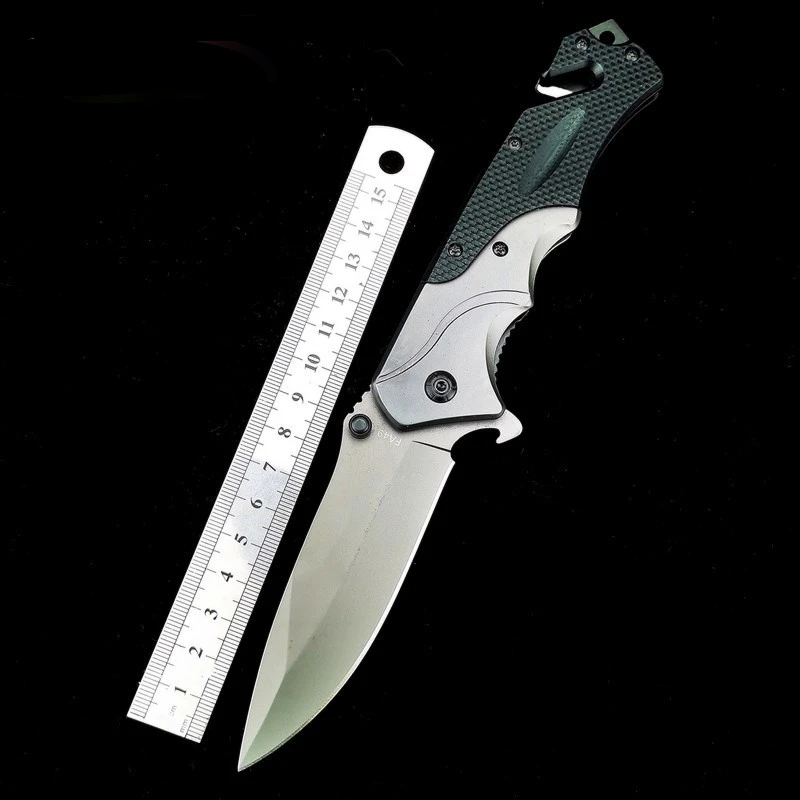 Folding knives military knife fixed blade 5CR15 non-slip handle wilderness survival tactics portable outdoor protection tool
Folding knives military knife fixed blade 5CR15 non-slip handle wilderness survival tactics portable outdoor protection tool