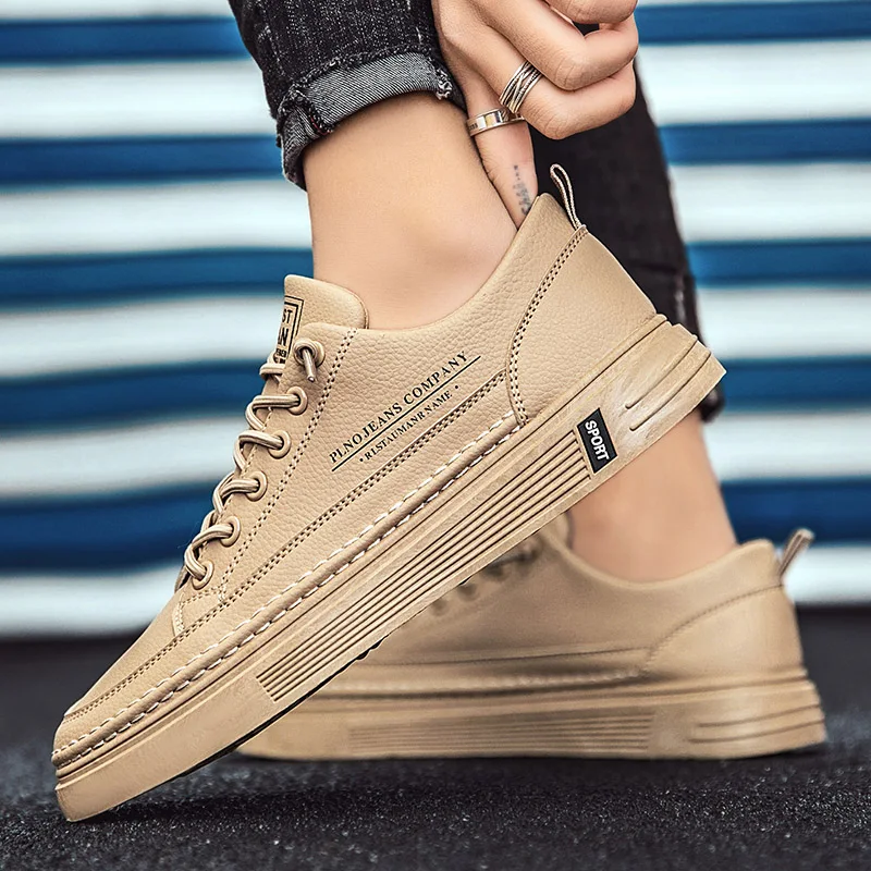 High quality leather men's shoes breathable outdoor leisure comfortable light shoes 2021 new men's fashion leisure sports shoes
High quality leather men's shoes breathable outdoor leisure comfortable light shoes 2021 new men's fashion leisure sports shoes