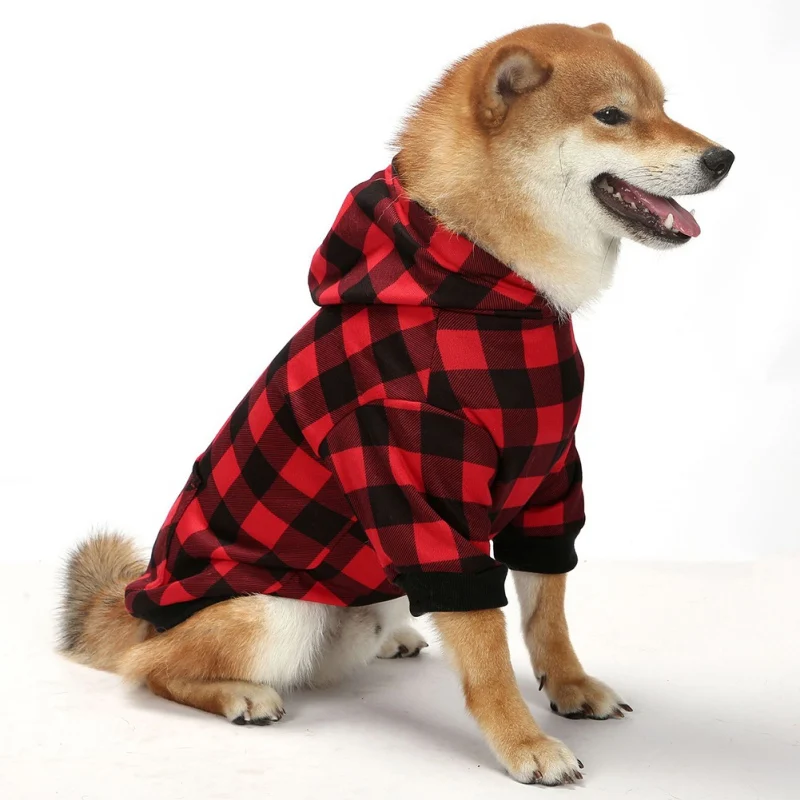 Christmas Pet Dog Hoodies Sweatshirt Winter Warm 2-Legged Hooded Coat for Medium Large Dog Chihuahua Labrador Coldwear Outfit
Christmas Pet Dog Hoodies Sweatshirt Winter Warm 2-Legged Hooded Coat for Medium Large Dog Chihuahua Labrador Coldwear Outfit
