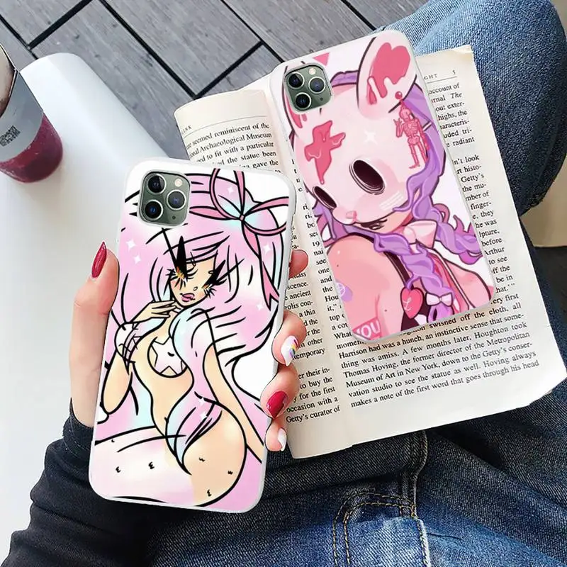 Anime Bunny girl Phone Case Candy Color for iPhone 6 7 8 11 12 s mini pro X XS XR MAX Plus
Anime Bunny girl Phone Case Candy Color for iPhone 6 7 8 11 12 s mini pro X XS XR MAX Plus