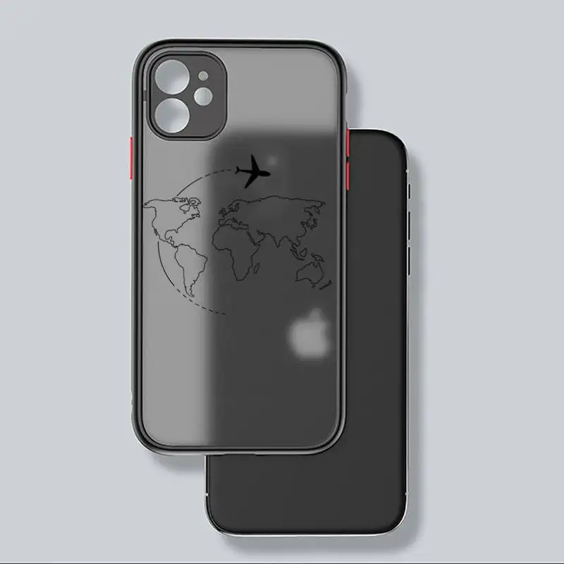 Airplane world map travel abstract line Phone Case black matte transparent For iPhone 7 8 x xs xr 11 12 pro plus mini max
Airplane world map travel abstract line Phone Case black matte transparent For iPhone 7 8 x xs xr 11 12 pro plus mini max