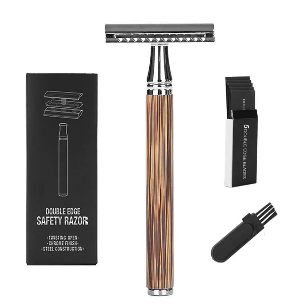 Double Open Blade Razor Double Edge Safety Razor With Long Natural Wooden Handle Safety Razor For Men Women Fits All Double
Double Open Blade Razor Double Edge Safety Razor With Long Natural Wooden Handle Safety Razor For Men Women Fits All Double