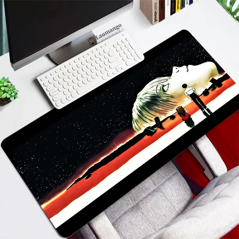 Evangelion Mousepad HD Pattern Office Desk kawaii gaming accessories Anime Keyboard Computer Large XXL 900x400MM CSGO Mouse Pad
Evangelion Mousepad HD Pattern Office Desk kawaii gaming accessories Anime Keyboard Computer Large XXL 900x400MM CSGO Mouse Pad