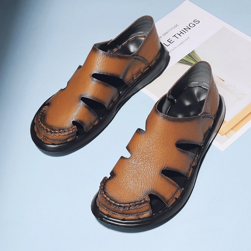 Sandalias De Cuero Para Hombre Для мужчин s кожаные босоножки; Большие размеры Обувь, сандалии Для мужчин пляжные Для Мужчин's Размеры 44 для Sandalias Хо Для муж...
Sandalias De Cuero Para Hombre Для мужчин s кожаные босоножки; Большие размеры Обувь, сандалии Для мужчин пляжные Для Мужчин's Размеры 44 для Sandalias Хо Для муж...
